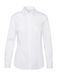 Seidensticker Damesblouse, modieuze blouse, gemakkelijk te strijken met overhemdkraag, slim fit, lange mouwen, 100% katoen, Wit