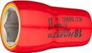 Hazet - Dop zeskant VDE 3/8 " 18 mm