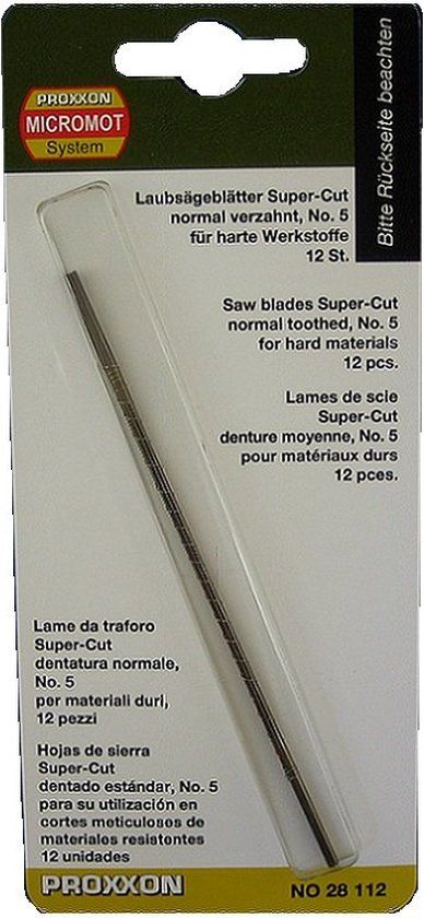 Proxxon 28112 Super-Cut zaagbladen