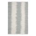 Safavieh Majorca Flatweave tapijt, handgeweven katoenen tapijt in grijs, 90 X 150 cm