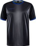 Craft Progress 2.0 Shirt Korte Mouw Heren - Zwart / Blauw | Maat: M