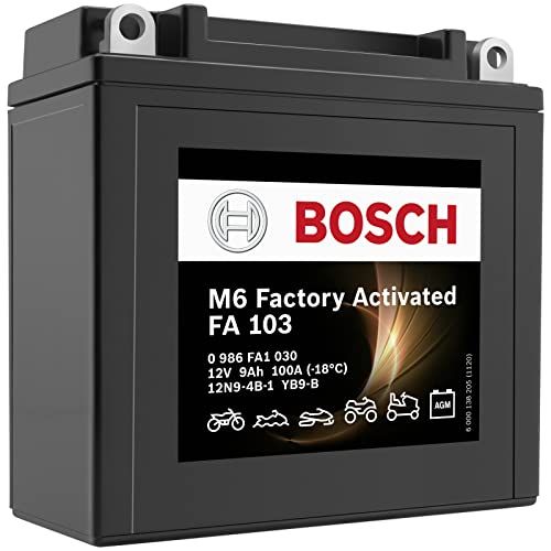 Bosch FA103 AGM Motoraccu 12V 100A 9Ah