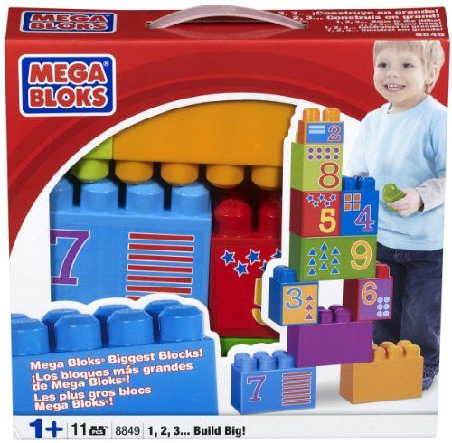 Mega Bloks Mega Bloks Build Big! - 123 Box
