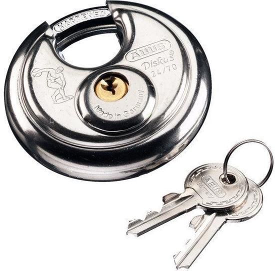 Abus Discus hangslot 70 mm 24/70EE0249 gelijksluitend