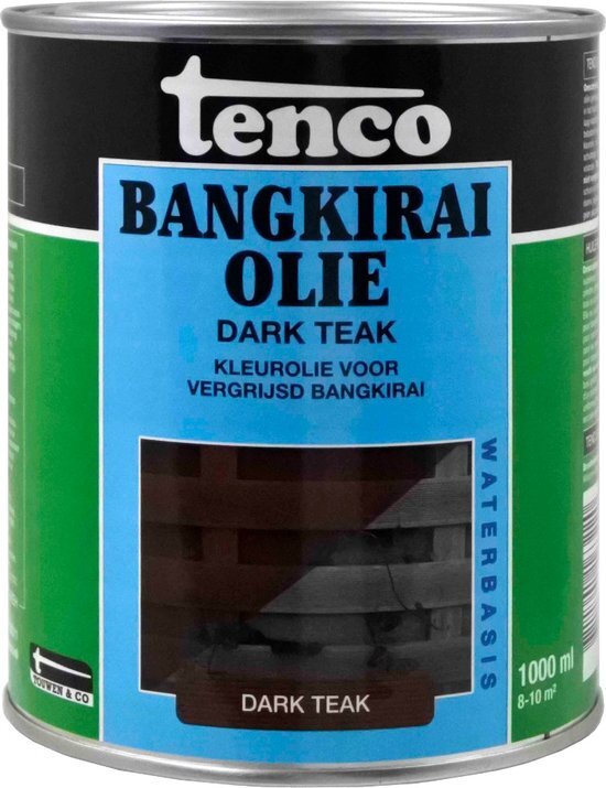 Tenco Bangkirai Olie Dark Teak 1 l