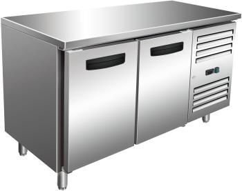 Saro Gekoelde werkbank RVS | 136 x 70 x 89/95 cm