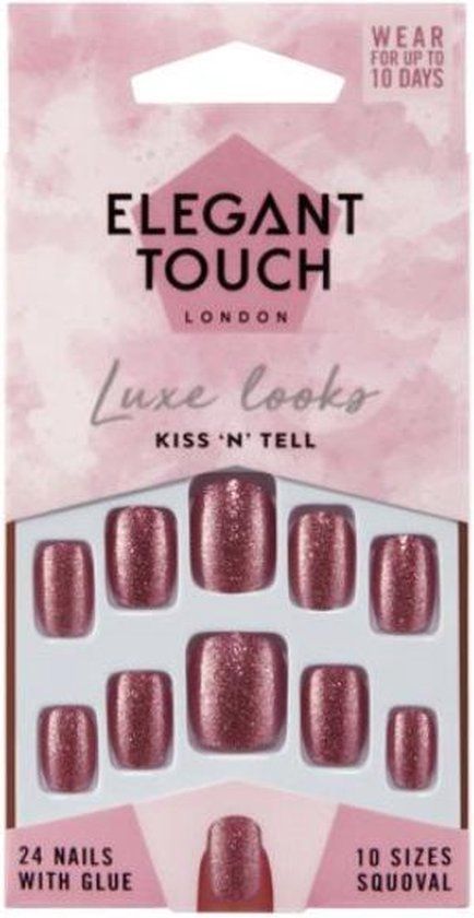 Elegant Touch Kiss 'n Tell Nails - Roze