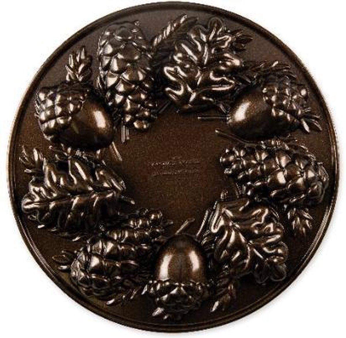 Nordic Ware Bakvorm "Woodland Cakelet Pan" - |Fall Harvest Bronze