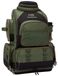 Bassdash Visgerei Sac à dos Résistant à l'eau Léger Tactique Sac Doux Boîte de pêche avec support de canne et housse de pluie protectrice, Sac à dos Vert [3670] Sans plateaux, L, Sac à dos