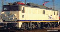 Arnold HN2592S RENFE elektrische locomotief 269.400 Talgo 200 met gele streep livery ep V met DCC geluidsdecoder Loco - Electric