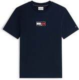 Tommy Hilfiger Herren T-Shirt Baumwolle Kurzer Ärmel Größe L