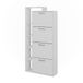 Vicco Orlando Schoenenkantelaar – 80 x 166.1 cm met 4 compartimenten Wit