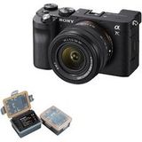 Sony Alpha A7C 28-60mm Zwart + Accu Kingma 2000mAh (Sony NP-FZ100)