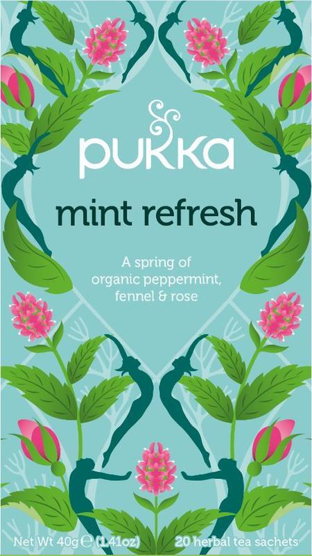 Pukka Herbs Pukka Thee Mint Refresh Zakjes 20st