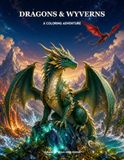 Dragons & Wyverns: A Coloring Adventure