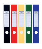 Durable 809000 Zelfklevende ordnerrug ORDOFIX®, 60 mm breed, zakje van 10 stuks, diverse kleuren