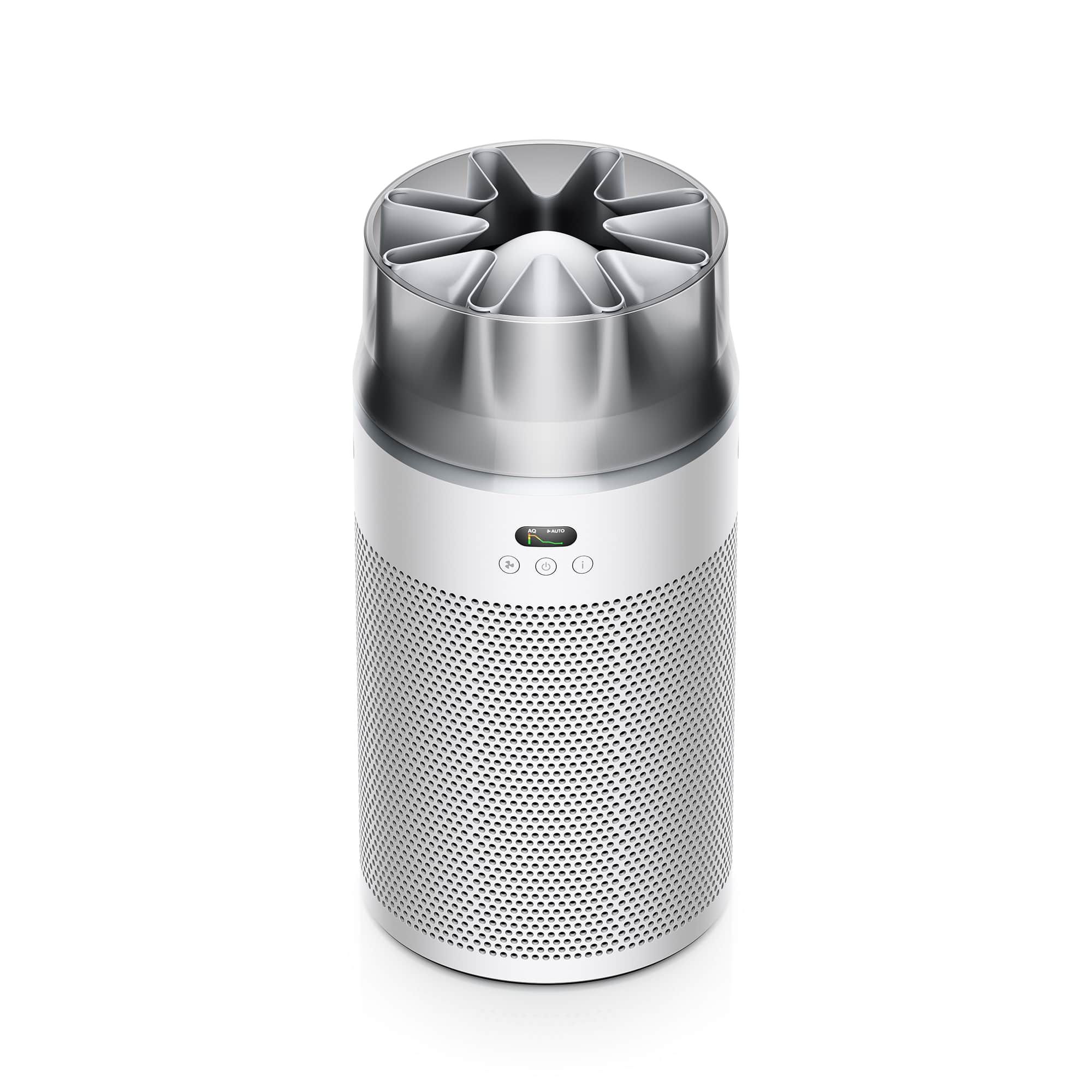 Dyson HushJet Purifier Compact - Luchtreiniger - Zilver, Wit - 100 m²