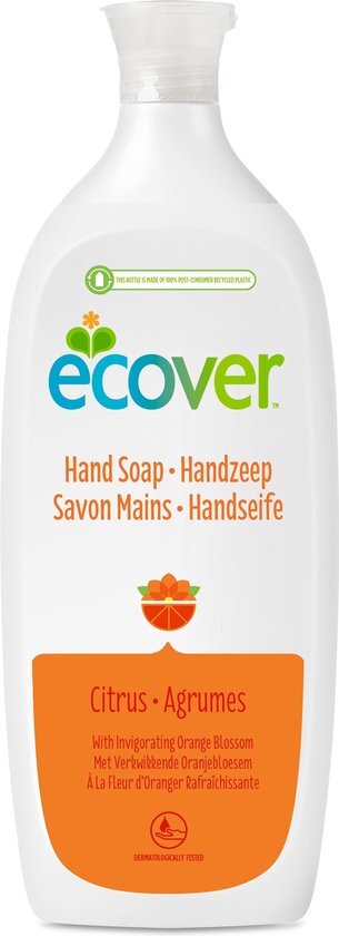 Ecover Handzeep citrus oranjebloesem navul 1000ml