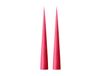 ester & erik Bougie conique ester & erik 37 cm Lot de 2 Rose Profond Mat 41/2
