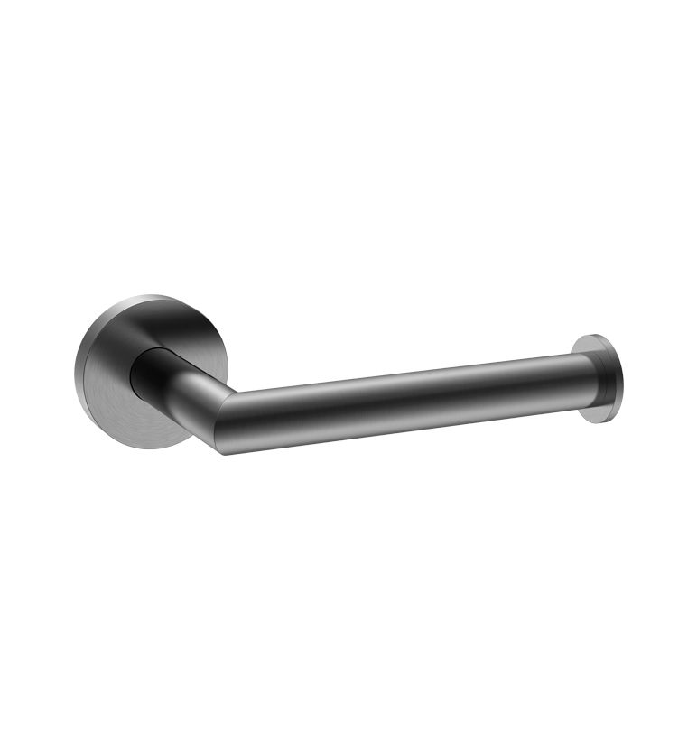 Badkamerplanet Toiletrolhouder Rond Gun Metal
