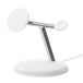 Belkin UltraCharge Chargeur sans fil 3-en-1 avec Qi2 25W - Blanc