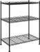 vidaXL Opbergrek 3-laags 150 kg 60x35x76 cm zwart