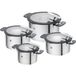 ZWILLING Set de casseroles - 4 pièces - Noir/Argent