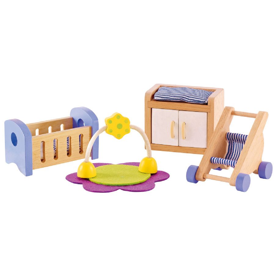Hape Babykamer 13-delig - 6943478004559