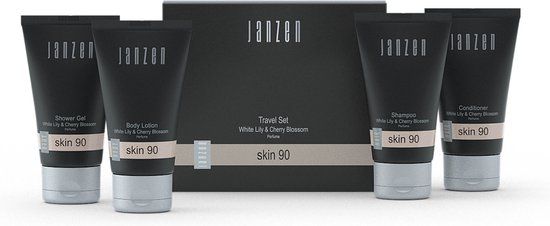 JANZEN Travel Set Skin 90 - Unisex - 40ml - Bodylotion & Douchegel