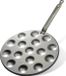 Poffertjesplaat voor 16 stuks - Gietijzeren oven met een diameter van 27 cm - Ideaal voor Nederlandse poffertjes