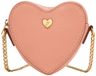 FOSSIL Schoudertas Vday Heart Zip Ethereal Pink Zalmroze