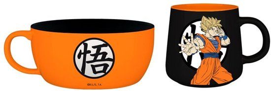 Dragon Ball Goku Mokken set - meerkleurig