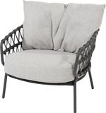 4 Seasons Outdoor Calpi loungestoel - antraciet