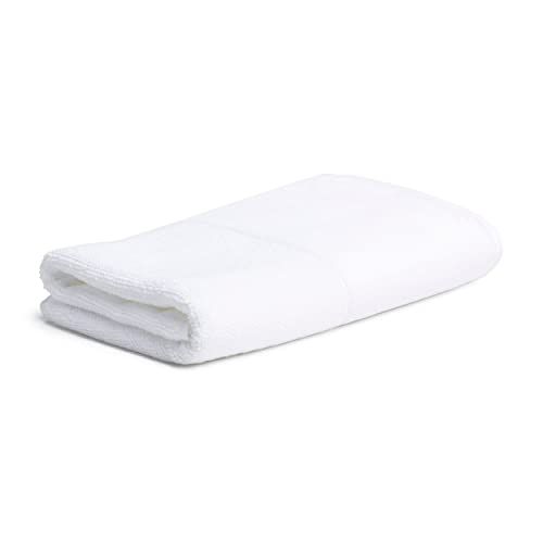 MÖVE Bamboo Luxe handdoek 50 x 100 cm, 60% katoen / 40% viscose van bamboecellulose, sneeuw