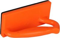 Merkloos / Sans marque Houtzaag Duwstok - Duwblok Veiligheid - Veilig Hout Zagen - Ergonomische Grip - 15x7 cm - Oranje