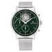 Tommy Hilfiger TH1710608 Heren Horloge - Staal - Zilverkleurig - Groen - 44 mm