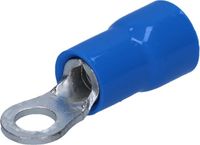 Kalitec 10 stuks Ringkabelschoen 1,5-2,5 mm² M10 Blauw Koper PVC