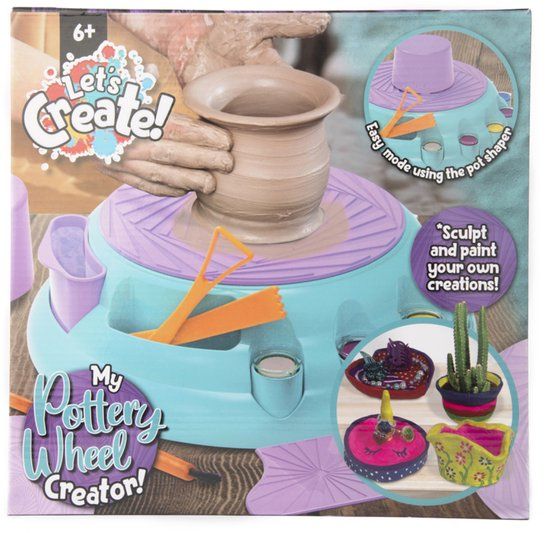 Basic Lets Create! Pottenbakkerset Blauw