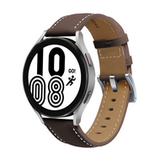 Samsung Premium Leather bandje - Donkerbruin - Galaxy Watch 7 / Galaxy Watch FE - 40mm & 44mm