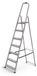 OEM Dura Vouwladder, 7 treden, aluminium, 140 cm, 150 kg draagvermogen