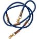 HUNTER Verstelbare hondenriem MALIA, donkerblauw/donkerbruin
