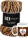 Bellatio Design Cadeau moeder set - Fleece plaid/deken tijger print met Best mom ever mok