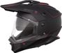 Shot Trek Max Vision Rally Enduro helm - Zwart/Rood - Maat S
