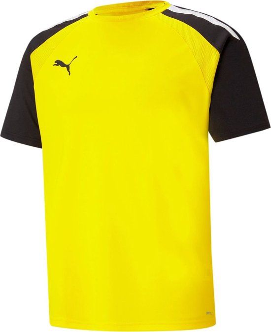Puma Teampacer Shirt Korte Mouw Kinderen - Geel / Zwart