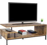 Merkloos Relaxdays Tv-meubel - 40 x 106 x 39,5 cm - industrieel