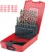 KS Tools 330.3620 HSS-G Co 5 Spiraalborenset in kunststofcassette, 19-dlg, 1-10mm
