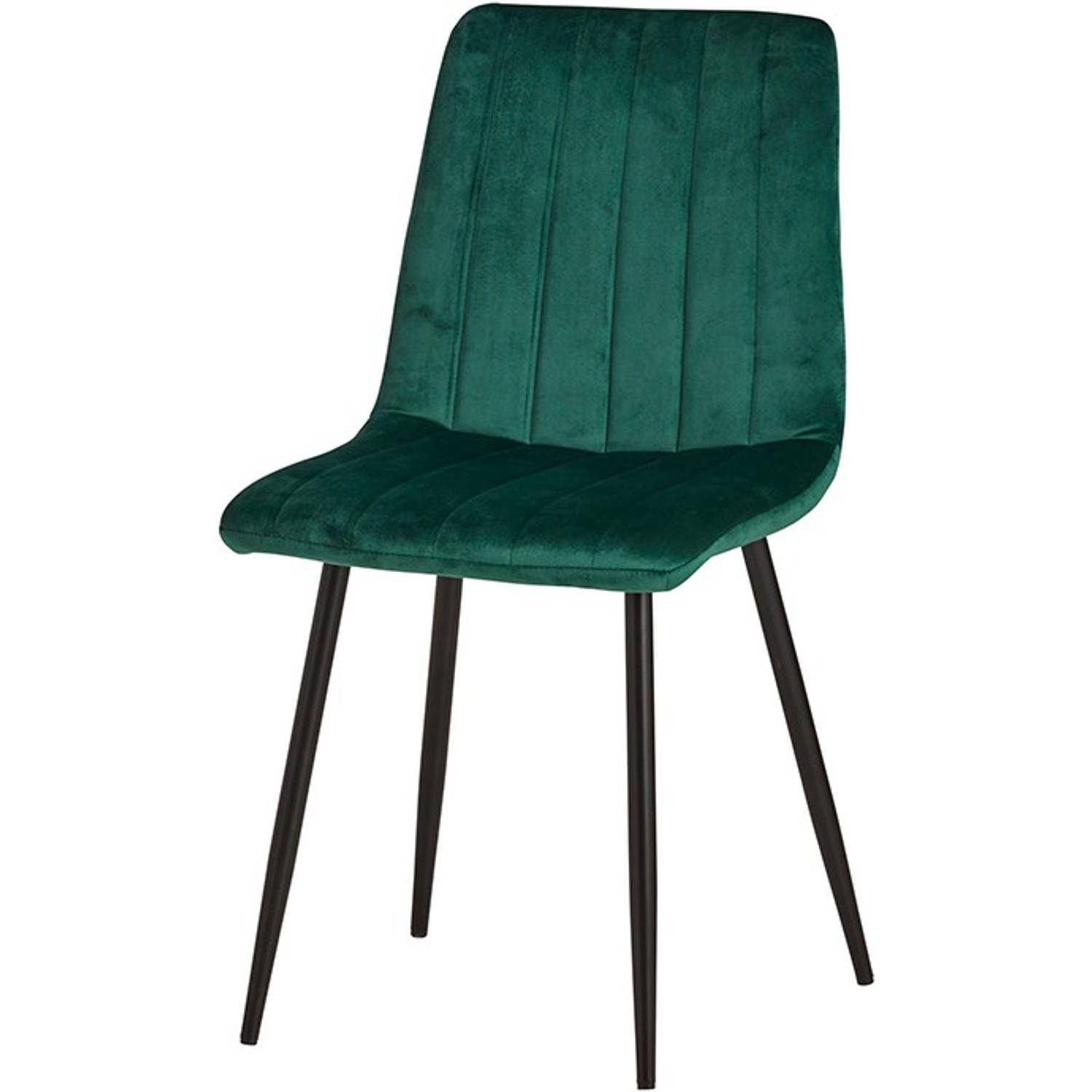 AnLi-Style Eetkamerstoel Donatello Velvet Green