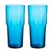 Iittala Verre à boire Solare haut 39 cl lot de 2 Bleu électrique