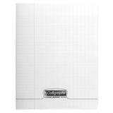 Clairefontaine 18249 C 17 x 22 cm Seyes gelinieerd, gebonden notitieboek met 70 vellen - transparant