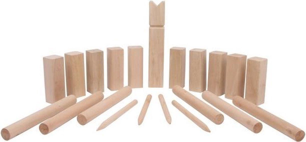 Small foot company Houten vikingspel kubb - 4020972049162